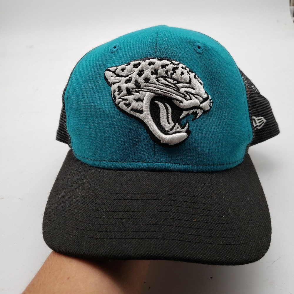 Jacksonville Jaguars Hat Cap Snap Back Mens One Size Green NFL Football New Era